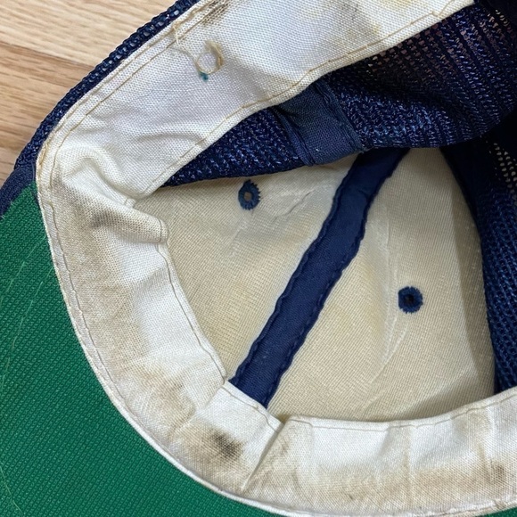 Vintage Dallas Cowboys Mesh Back Hat Kids NFL 90s Football Blue - Picture 6 of 6